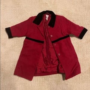 Gymboree Holiday Cheer Red Coat
